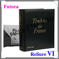 Album FUTURA - NOIR - Timbres de FRANCE - Numro 6 (2676-4)