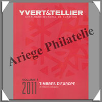 YVERT - GRANDE EUROPE - Volume 1 - 2011 - Albanie � Bulgarie (3043)