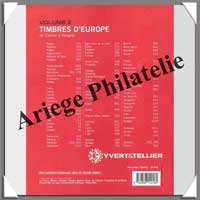 YVERT - GRANDE EUROPE - Volume 2 - 2012 - Car�lie � Hongrie (3044)