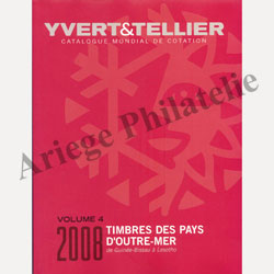 (w:1700g)YVERT : Tome Outre-Mer - Volume 4 - 2008