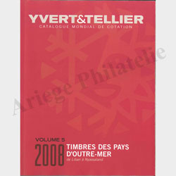 (w:1700g)YVERT : Tome Outre-Mer - Volume 5 - 2008