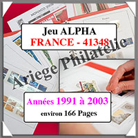 FRANCE - Jeu ALPHA - 1991  2003 - Sans Pochettes (41348)