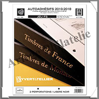 FRANCE - Intrieur FS - AUTO-ADHESIFS - Annes 2010  2018 - 56 Pages - Sans Pochettes (690013)