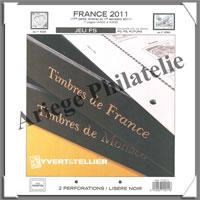 FRANCE 2011 - Jeu FS - 1er Semestre - Timbres Courants (710011)