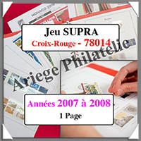 FRANCE - Jeu SC - Croix Rouge - 2007  2008 - Avec Pochettes (78014)