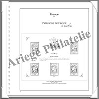 FRANCE - Jeu SC- Anne 2023 - PATRIMOINE de FRANCE - Avec Pochettes (830154)