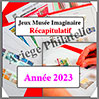 Jeux YVERT et TELLIER - Muse Imaginaire - Rcapitulatif - Anne 2023 Yvert et Tellier
