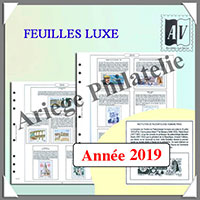 FRANCE - Jeu 2019 - Luxe - AVEC Pochettes (AVLX-2019