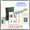 ALBUM AV FRANCE Primprim - Volume 3 - LUXE - 1966  1979 (AVLX-66-79) Av-Editions