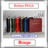 RELIURE PEGA 030 - SANS Etui-- Couleur : ROUGE (030-ROUGE) Crs