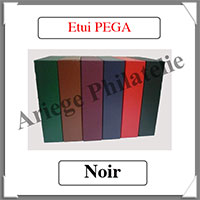 ETUI assorti pour RELIURE PEGA - Couleur : NOIR (030E-NOIR)