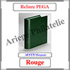 RELIURE PEGA 030N - SANS Etui-- Couleur : ROUGE (030N-ROUGE) Crs