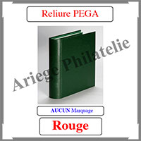 RELIURE PEGA 030N - SANS Etui-- Couleur : ROUGE (030N-ROUGE)