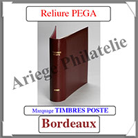 RELIURE PEGA 030TP - SANS Etui-- Couleur : BORDEAUX (030TP-BORDEAUX)