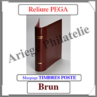 RELIURE PEGA 030TP - SANS Etui-- Couleur : BRUN (030TP-BRUN)