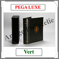 RELIURE PEGA LUXE  035S - AVEC Etui-- Couleur : VERT (035S-VERT)