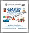 FRANCE 2025 - Jeu LOUVRE - Timbres Courants et Blocs (FF25) C�r�s