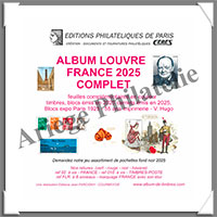FRANCE 2025 - Jeu LOUVRE - Jeu Complet (FF25C)