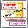 FRANCE 2025 - Jeu de Pochettes HAWID - Timbres Autocollants (HBA25ATC) C�r�s