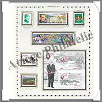 MONACO 2023 - Jeu PRINCESSE - Timbres Courants (MF23)