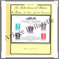FRANCE 2025 - Jeu PRESIDENCE - 10 Feuillets Riches Heures de l'Histoire (PF25RH)