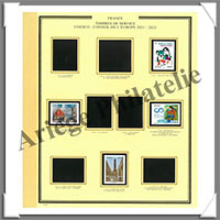 FRANCE - PRESIDENCE - Timbres de SERVICE - 2021 � 2025 (PSP14)