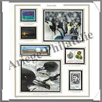 TAAF 2021-2023- Jeu ANTARCTIQUE - Timbres Courants (TSP22)