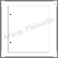 FEUILLES 1250 Z - INTERCALAIRES en Papier BLANC Epais : 275*310 mm - Paquet de 20 Feuilles (1250 Z)