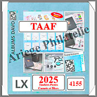 TERRES AUSTRALES Fran�aises 2025 - Ann�e Compl�te - AVEC Pochettes (4155)