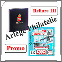 MONACO 2025 - Ann�e Compl�te - AVEC Pochettes - AVEC Reliure ALBERT II N�3  (6755-3)