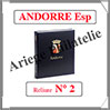 RELIURE LUXE - ANDORRE Espagnol N II et Boitier Assorti (ANDE-LX-REL-II) Davo