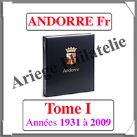 ANDORRE Franais Luxe - Album N1 - 1931  2009 - AVEC Pochettes (ANDF-ALB-1)