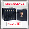 RELIURE LUXE - FRANCE N III et Boitier Assorti (FR-LX-REL-III) Davo