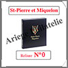 RELIURE LUXE - SAINT-PIERRE et MIQUELON SANS Numro et Boitier Assorti (SPM-LX-REL-0) Davo