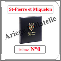 RELIURE LUXE - SAINT-PIERRE et MIQUELON SANS Numro et Boitier Assorti (SPM-LX-REL-0)