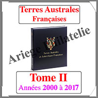 TERRES AUSTRALES Franaises Luxe - Album N2 - 2000  2017 - AVEC Pochettes (TAAF-ALB-2)