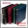 Reliure  APOLLO - DE (16 Anneaux) -  ROUGE - Avec ETUI (321222 ou RBAPSETR) Kab