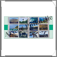 Album pour CPM - 600 CARTES POSTALES - Avec 50 Feuilles Transparentes Fixes (347771 ou ALBPK6ENG)