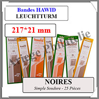 HAWID Bandes Noires : 217x21 mm - Simple Soudure (338554)