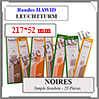 HAWID Bandes Noires : 217x52 mm - Simple Soudure (337699) Leuchtturm