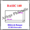 POCHETTES de Protection - BASIC 140 - BILLETS EURO-SOUVENIRS - 146x84 mm - Paquet de 50 (359380 ou BASIC 140) Leuchtturm