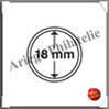 CAPSULES pour PIECES de 18 mm - Boite de 10 (330328 ou CAPS18) Leuchtturm