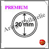 CAPSULES PREMIUM pour PIECES de 20 mm - Boite de 10 (345022 ou CAPSP20) Leuchtturm