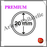 CAPSULES PREMIUM pour PIECES de 20 mm - Boite de 10 (345022 ou CAPSP20)