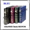 Reliure GRANDE SIGNUM Classic - BLEU ROI - Reliure avec Etui assorti (302901 ou CLGRSETBFBL) Leuchtturm