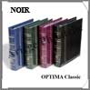 Reliure OPTIMA Classic - SANS Etui  assorti - NOIR - Reliure Vide (307682 ou CLOPBINS) Leuchtturm