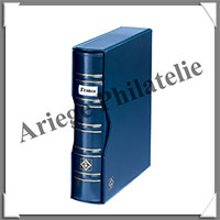 Reliure OPTIMA SIGNUM Classic - AVEC Etui assorti - BLEU ROI - Reliure Vide (321054 ou CLOPSETBFBL)