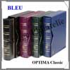 Reliure OPTIMA Classic - AVEC Etui assorti - BLEU ROI - Reliure Vide (313389 ou CLOPSETBL) Leuchtturm