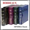 Reliure OPTIMA Classic - AVEC Etui assorti - BORDEAUX - Reliure Vide (318816 ou CLOPSETR) Leuchtturm