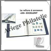 Reliure DE EXCELLENT - STANDARD - BLEU - Avec ETUI assorti (321241 ou DEKABL)